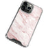 Pink Marble iPhone 13 Pro Max Clear Case